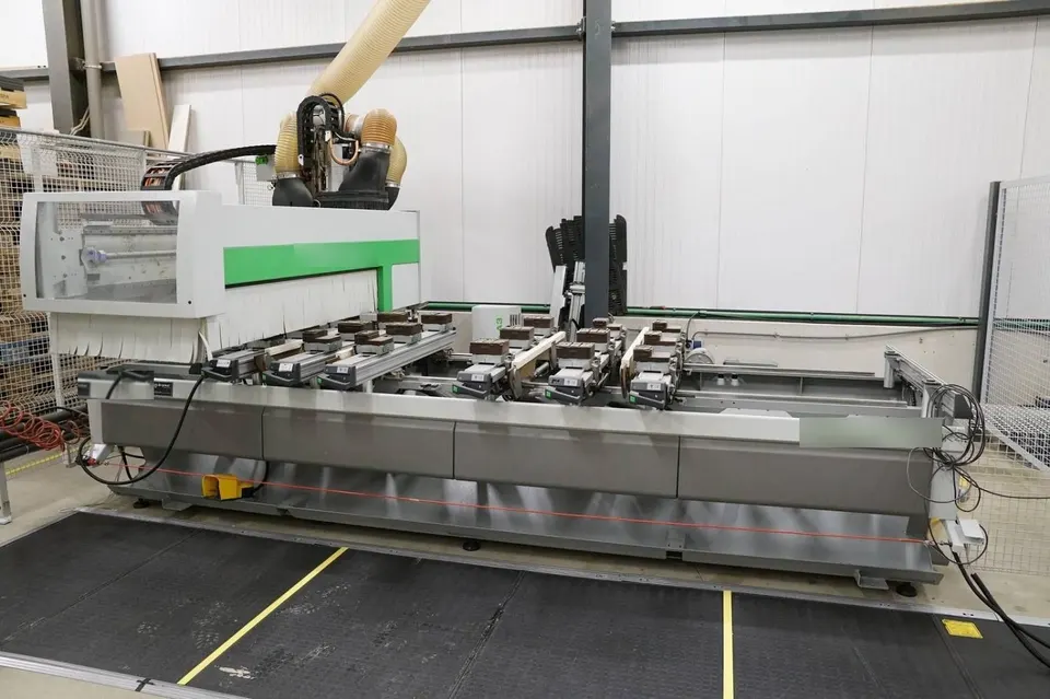 CNC machining centre at a manufacturing partner